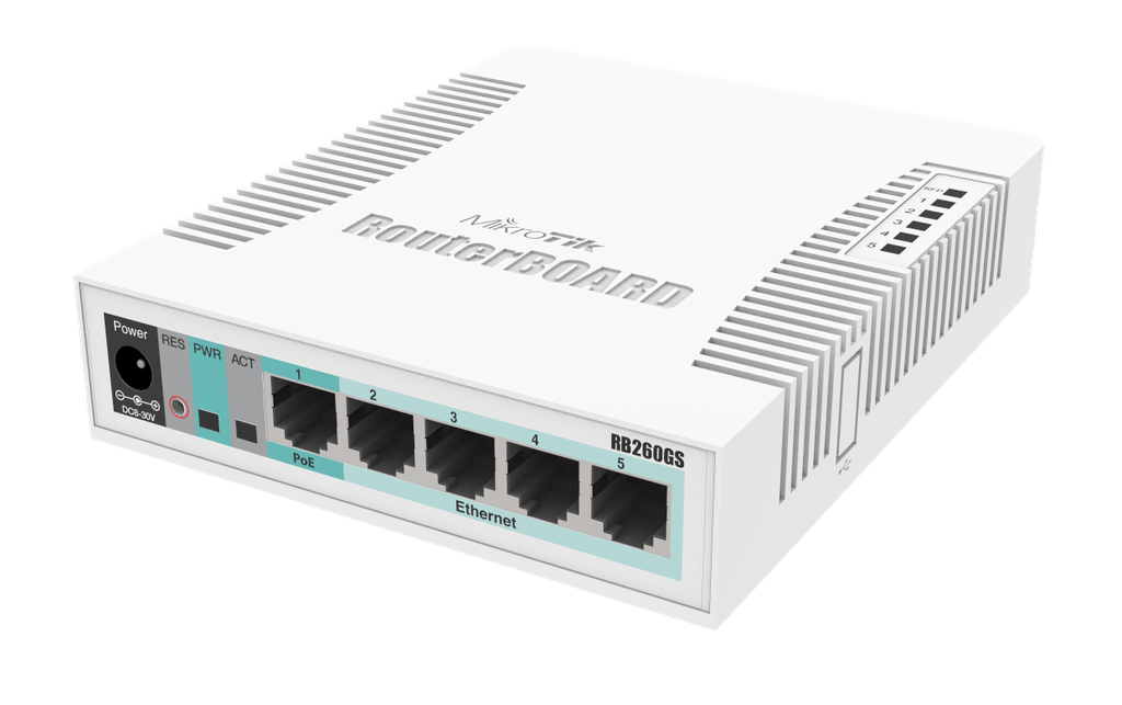 [CSS106-5G-1S] MikroTik RB260GS CSS106-5G-1S