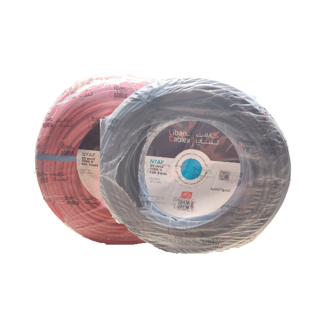 Liban Cables NYAF 25 100YD شريط مفرد شعري