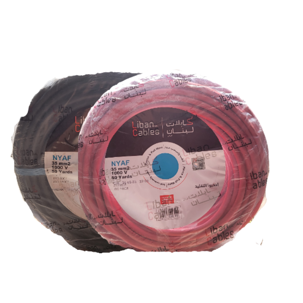 Liban Cables NYAF 35 50YD شريط مفرد شعري