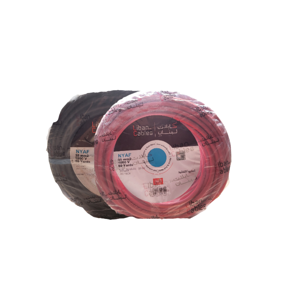 Liban Cables NYAF 35 50YD شريط مفرد شعري