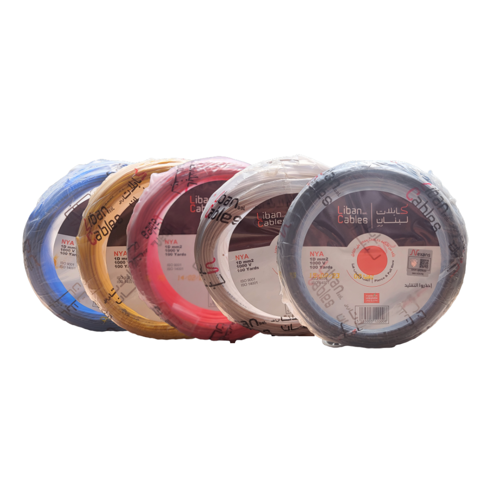 Liban Cables NYA 0.75 100YD شريط مفرد قاسي