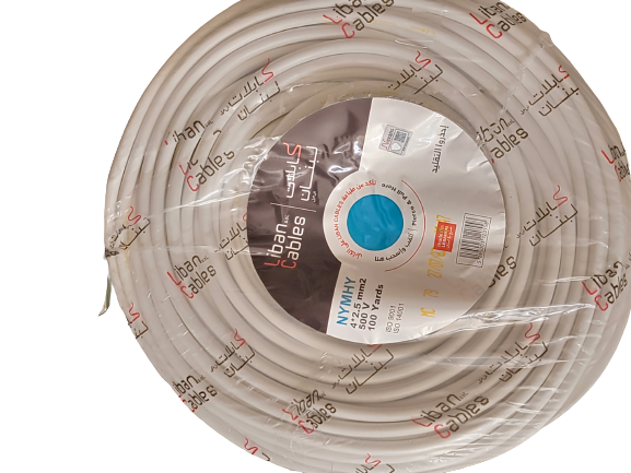 Liban Cables NYMHY 4x2,5 100YD شريط مبروم ابيض