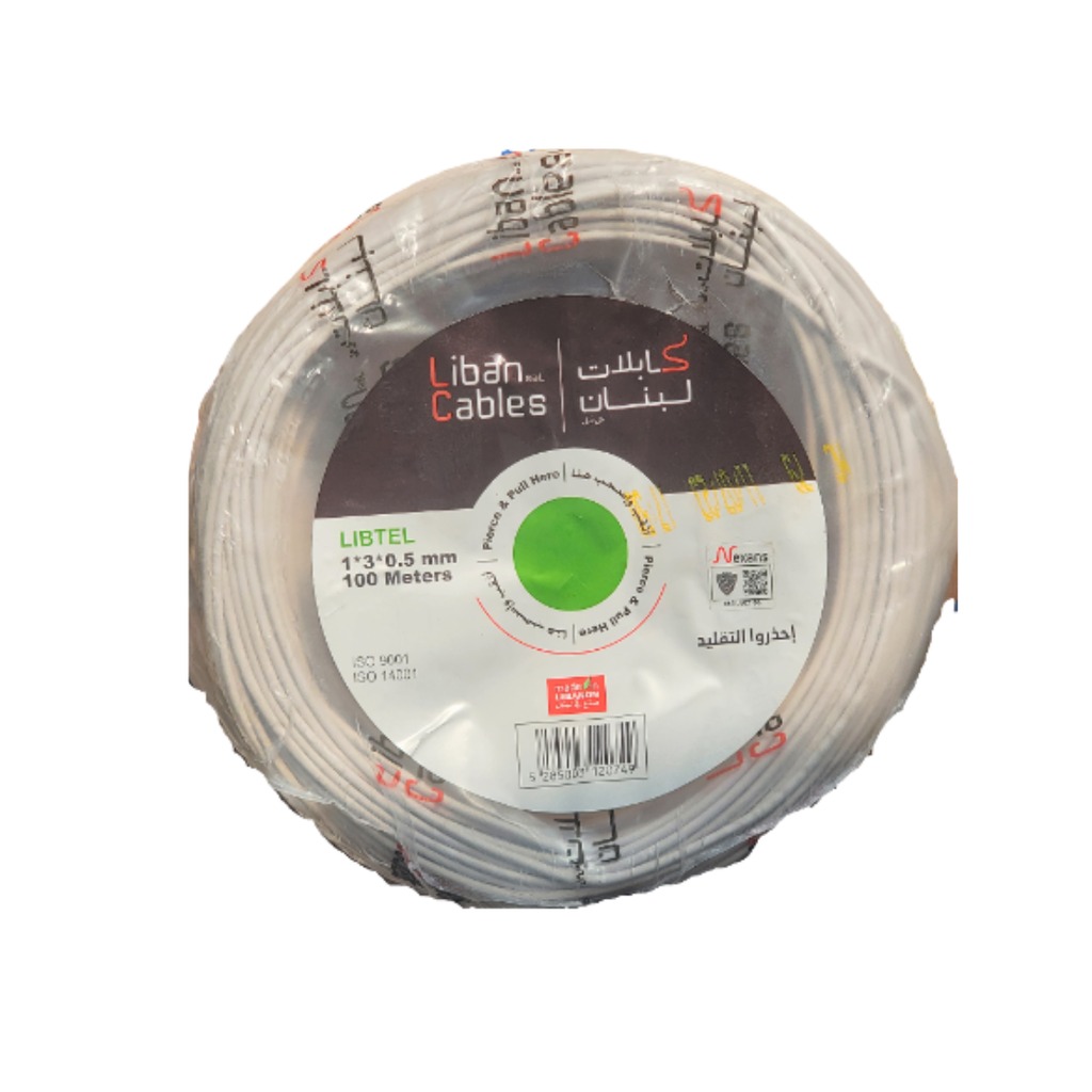 Liban Cables LIBTEL 1x3x0,5 100M شريط ليبتال 1 بار
