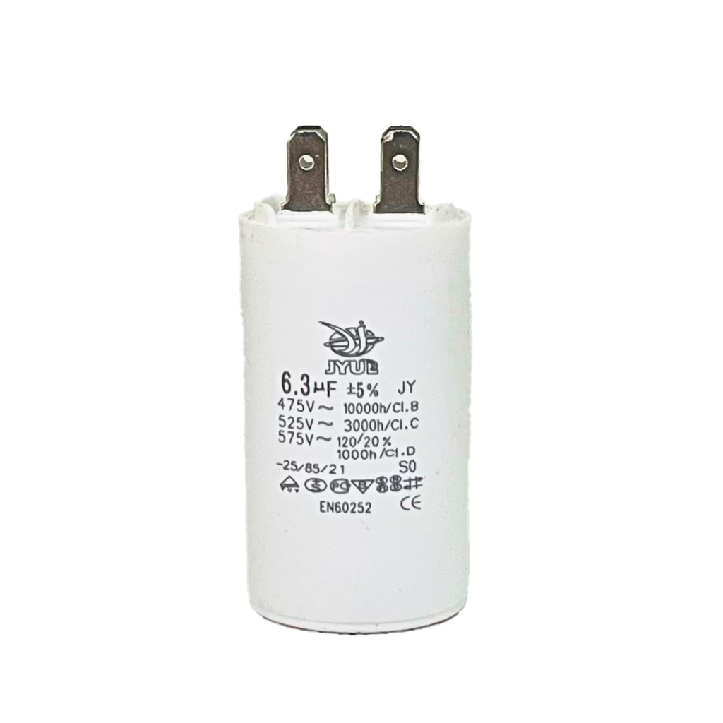 JYUL CBB60 CAPACITOR -2+2PIN CLASS B 6.3uf-475V 35*60