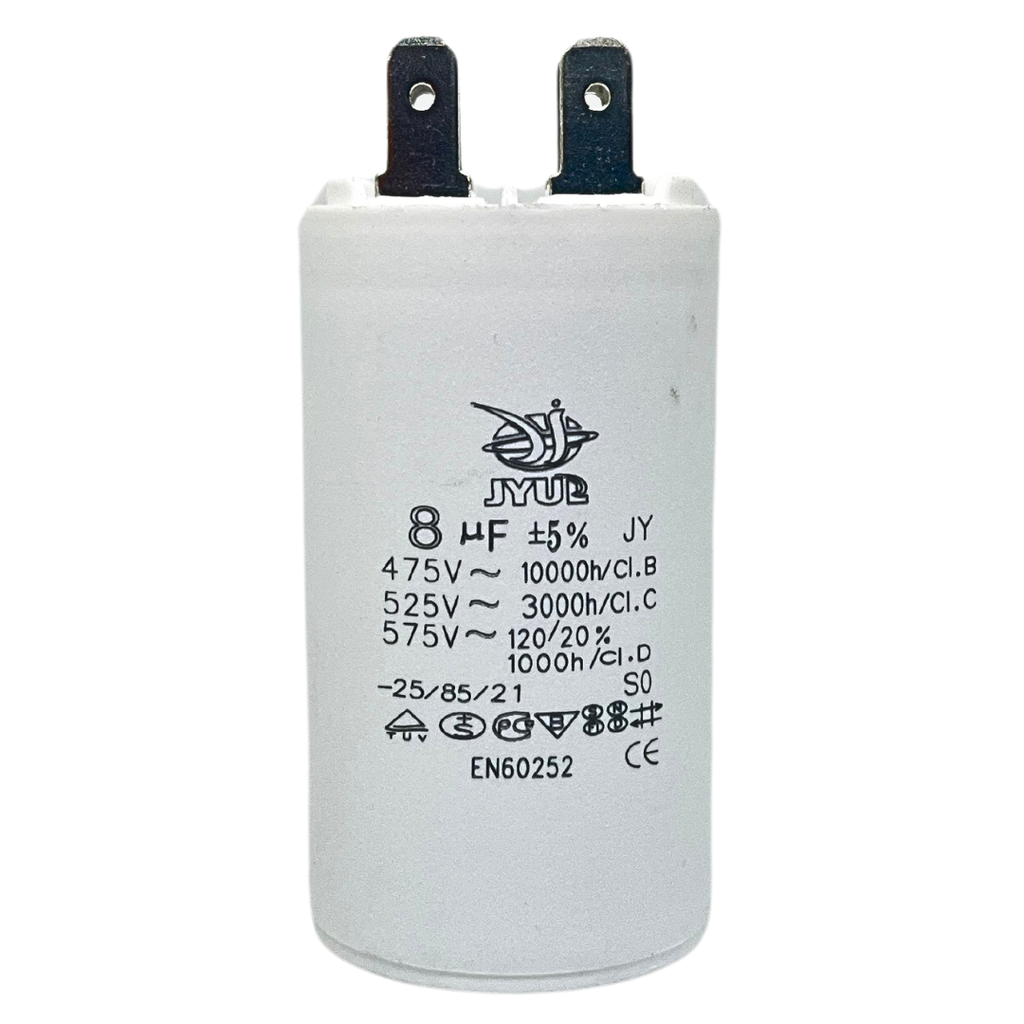 JYUL CBB60 CAPACITOR -2+2PIN CLASS B 8uf-475V 35*60