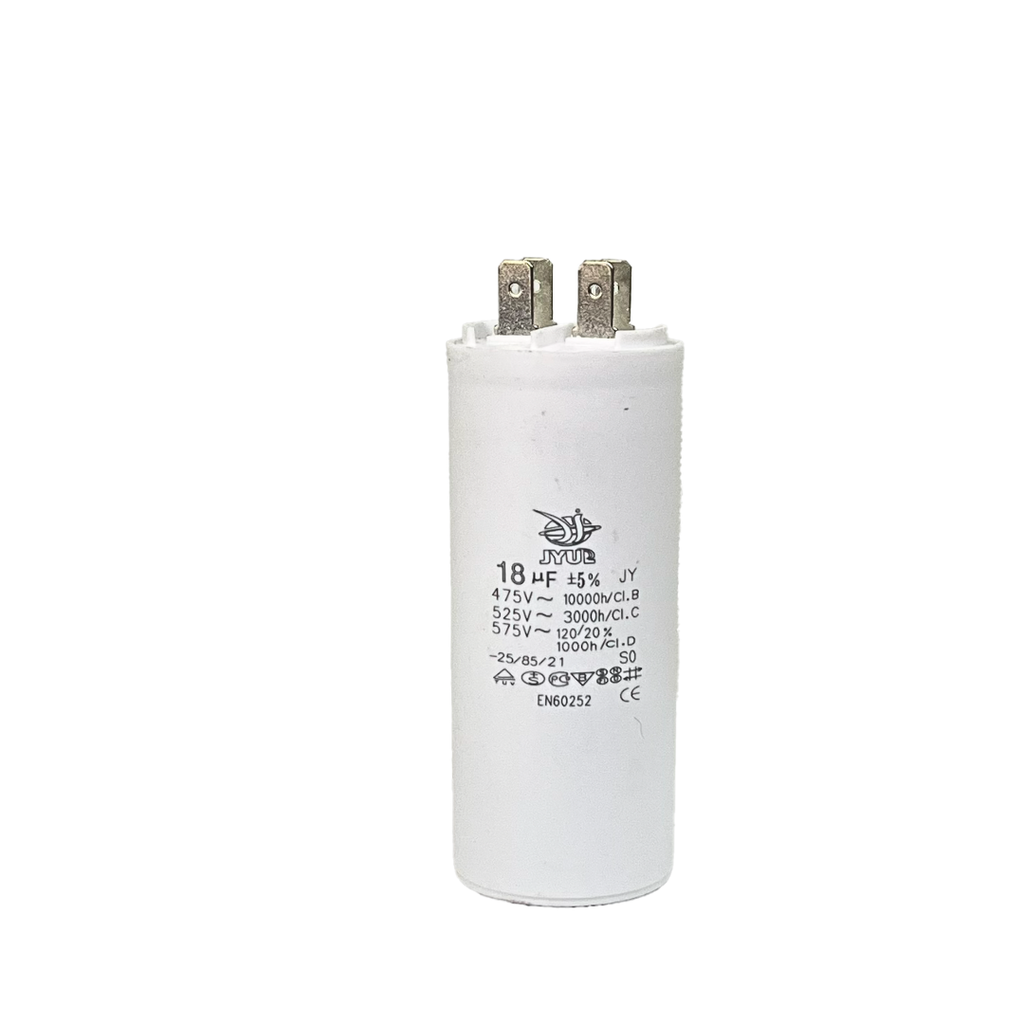 JYUL CBB60 CAPACITOR -2+2PIN CLASS B 18uf-475V 40*92