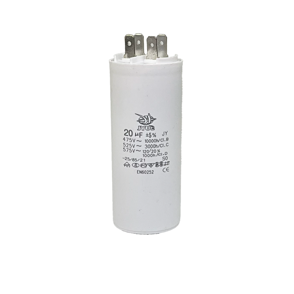 JYUL CBB60 CAPACITOR -2+2PIN CLASS B 20uf-475V 40*92