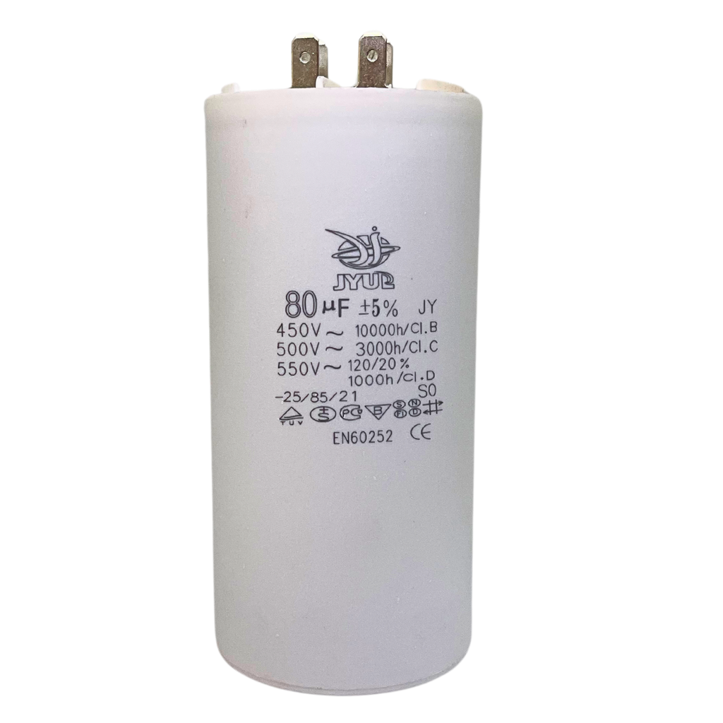 JYUL CBB60 CAPACITOR -2+2PIN CLASS B 80uf-450V 60*120
