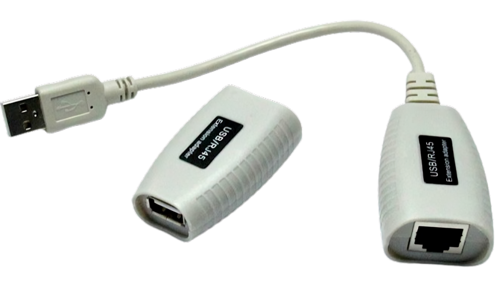 USB RJ45 Extender 50M White