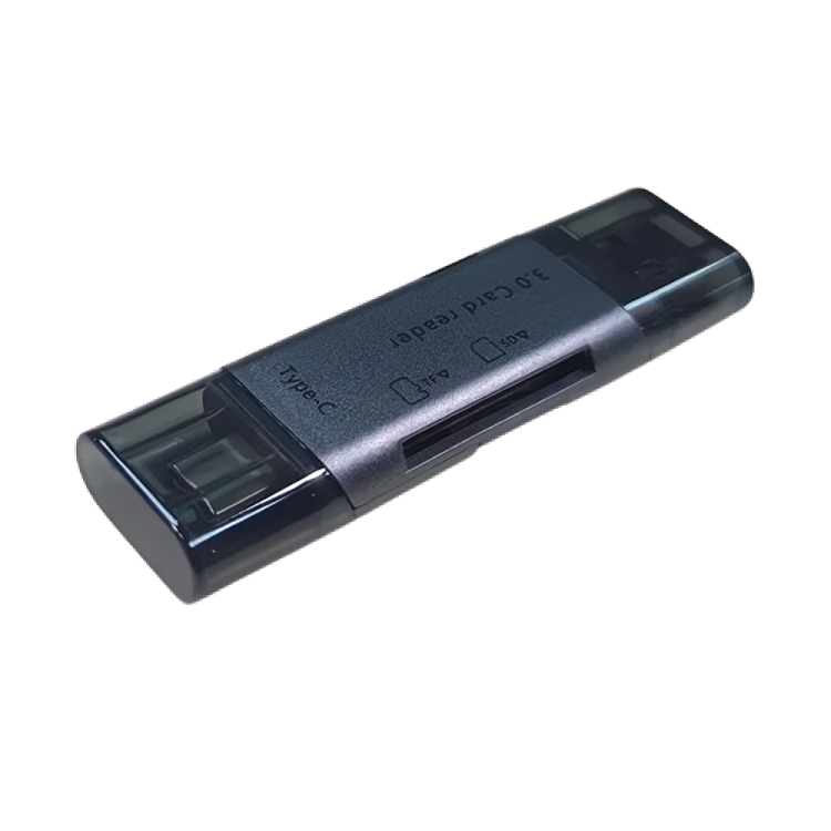 3.0 Type-C/USB/MICRO To Card Reader + USB Female