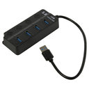 3.0 USB HUB 4 ports Cable 30CM With Buttons