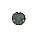 YAWEITAI European plug 4.0mm plug pin ABS Shel, ABS anti-fire core,16A 250V YW-7327