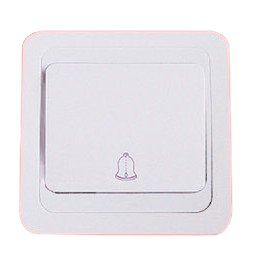 YAWEITAI "Door bell switch  ,White PP Panel + Retardant PP base,10A 250V~ " YW-8809