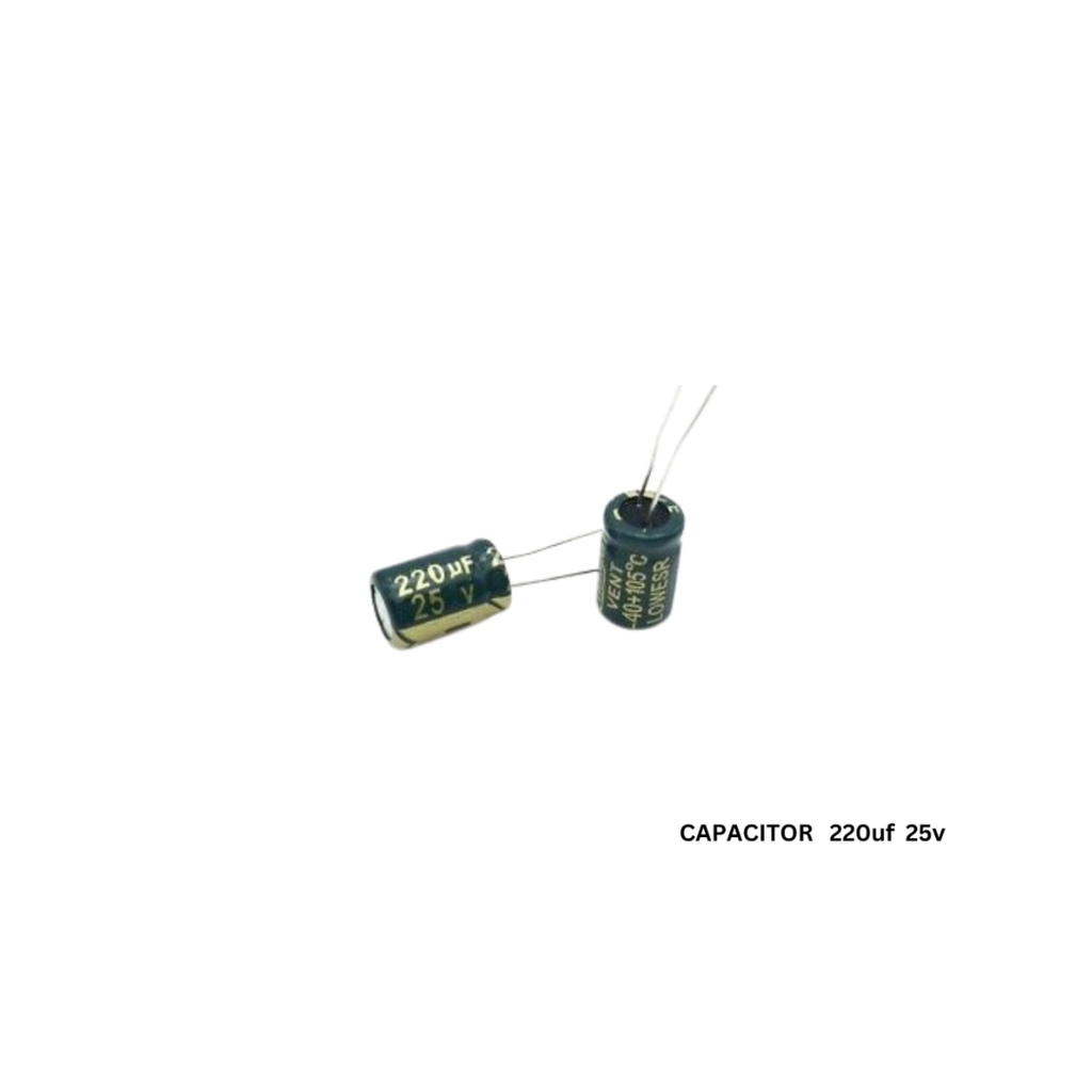 Capacitor 220μF 25V 8x11.5x3.5mm ®
