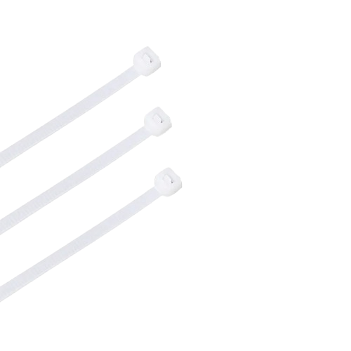 D-T Nylon Cable Tie ET-4*400 Actual Size: 3.6*400mm White 100pcs/Bag