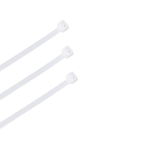 D-T Nylon Cable Tie ET-5*500 Actual Size: 4.8*500mm White 100pcs/Bag