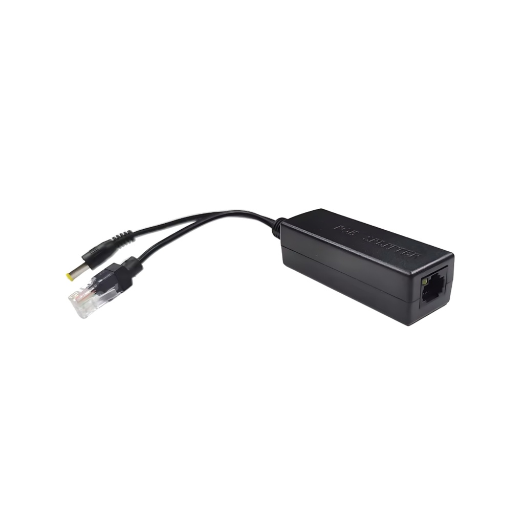 POE Connector 48V 10/100 Black Male