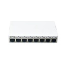 WOR-SF08RP-2S Two button 8* 10/100Mbps reverse PoE switch 1-7 port PoE in, 8 port PoE out VLAN Support