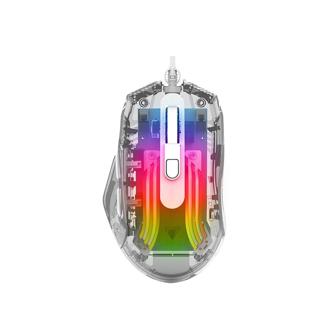 [GM1400] JEDEL Gaming Mouse USB Transparent Model No: GM1400