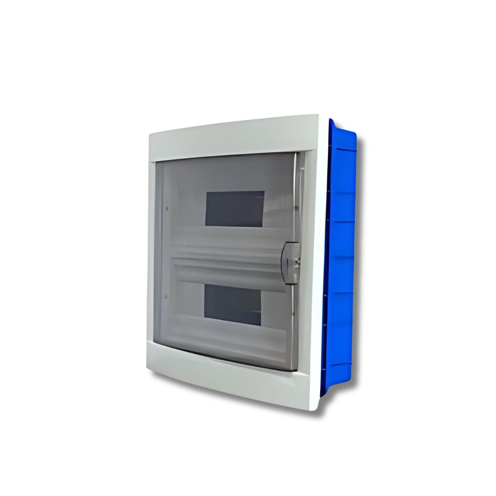 Winline Flush electric box fit IP40 Transparent Door 2*12 (24) Module WN-V1024