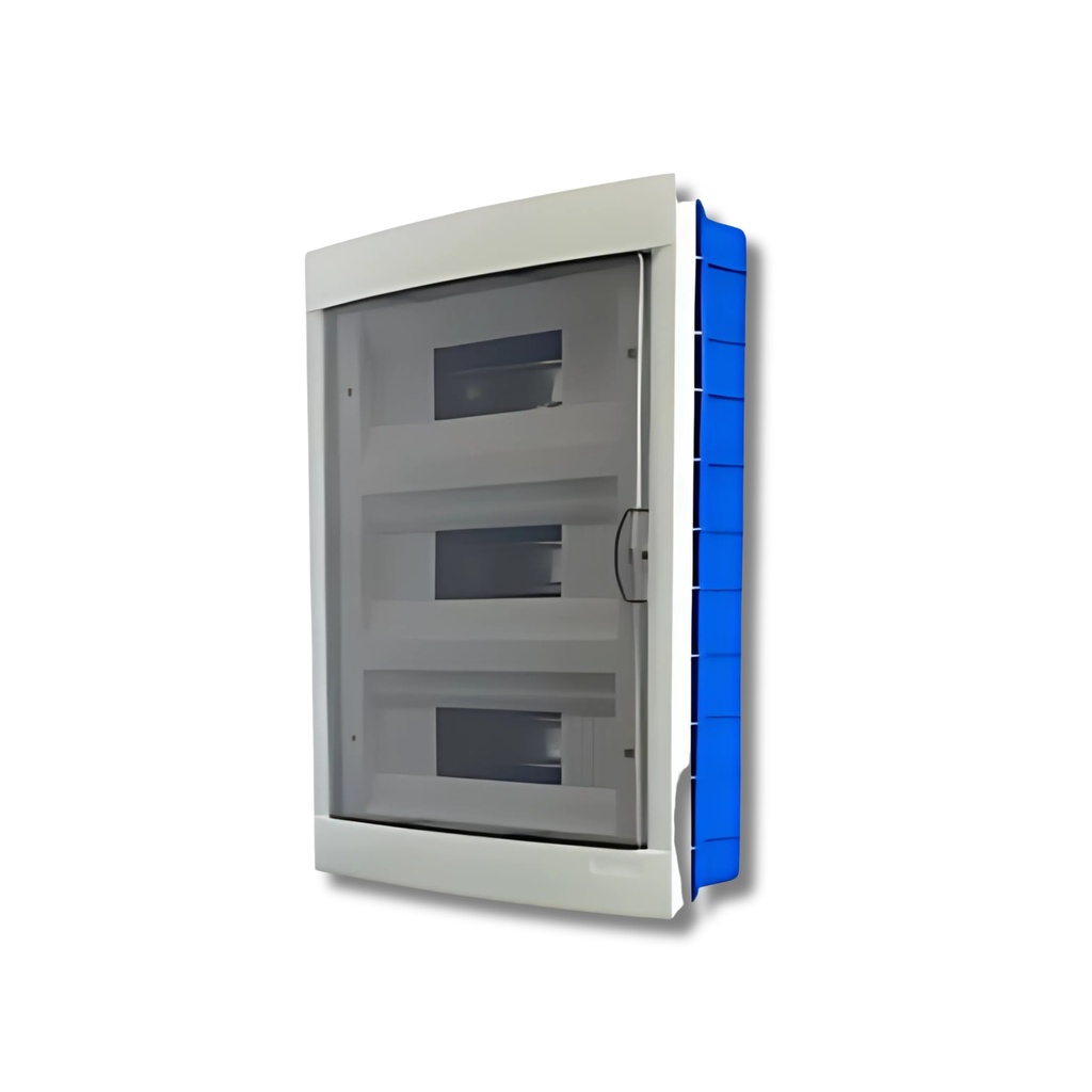 Winline Flush electric box fit IP40 Transparent Door 3*12 (36) Module WN-V1036