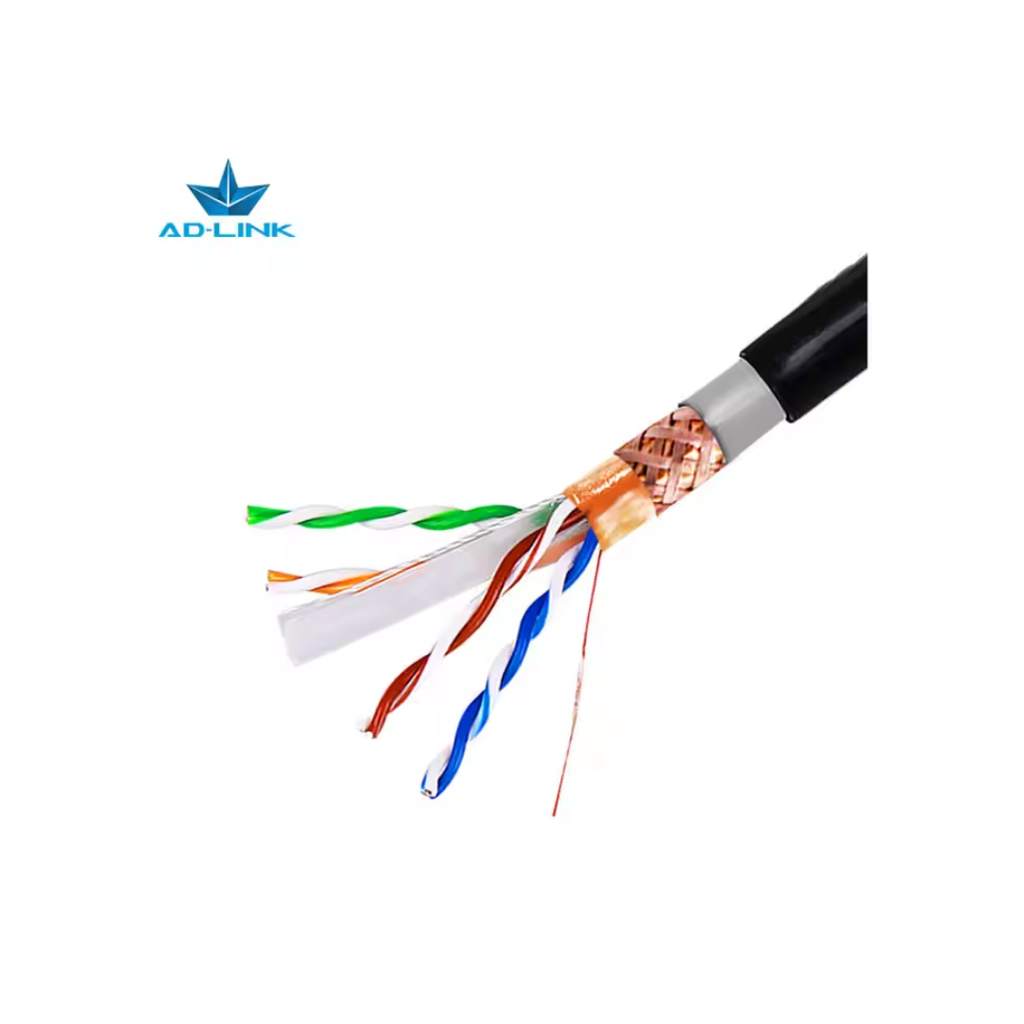 [SFTP Cat6 Outdoor] AD-Link Network SFTP Cable Double Jacket Cat6 Outdoor Roll 305M