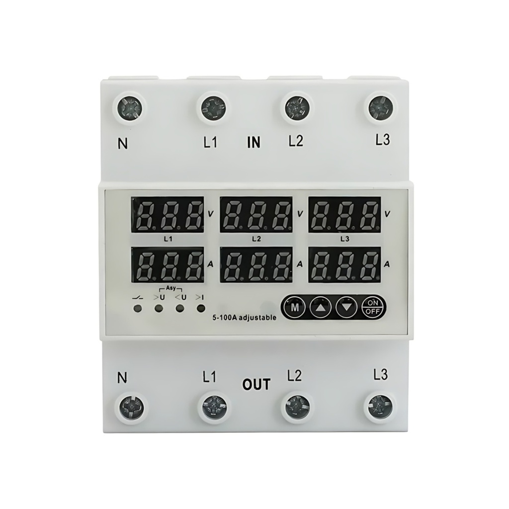 VOlTRIQ Adjustable Voltage Protector 4P 100A