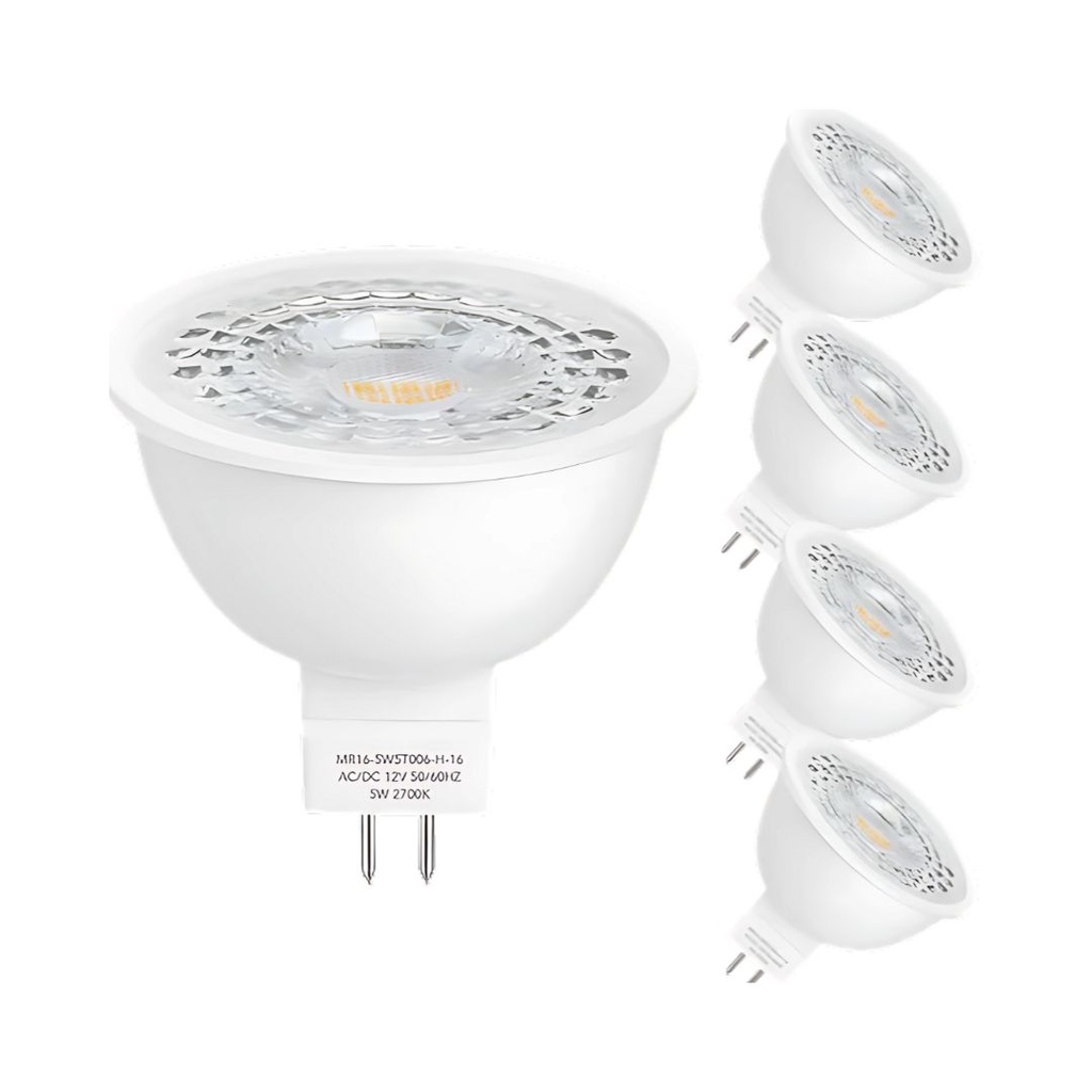 MR16 Spot Lamp 7W White Diffusion Glass مغشاية