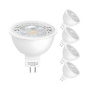 MR16 Spot Lamp 7W White Diffusion Glass مغشاية