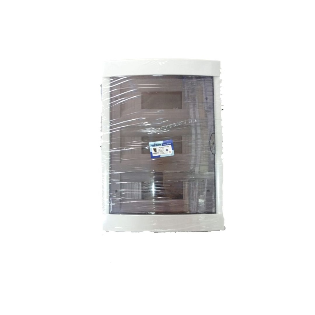 Winline SURFACE electric box IP40 Transparent Door 3*12 (36) Module WN-V2036