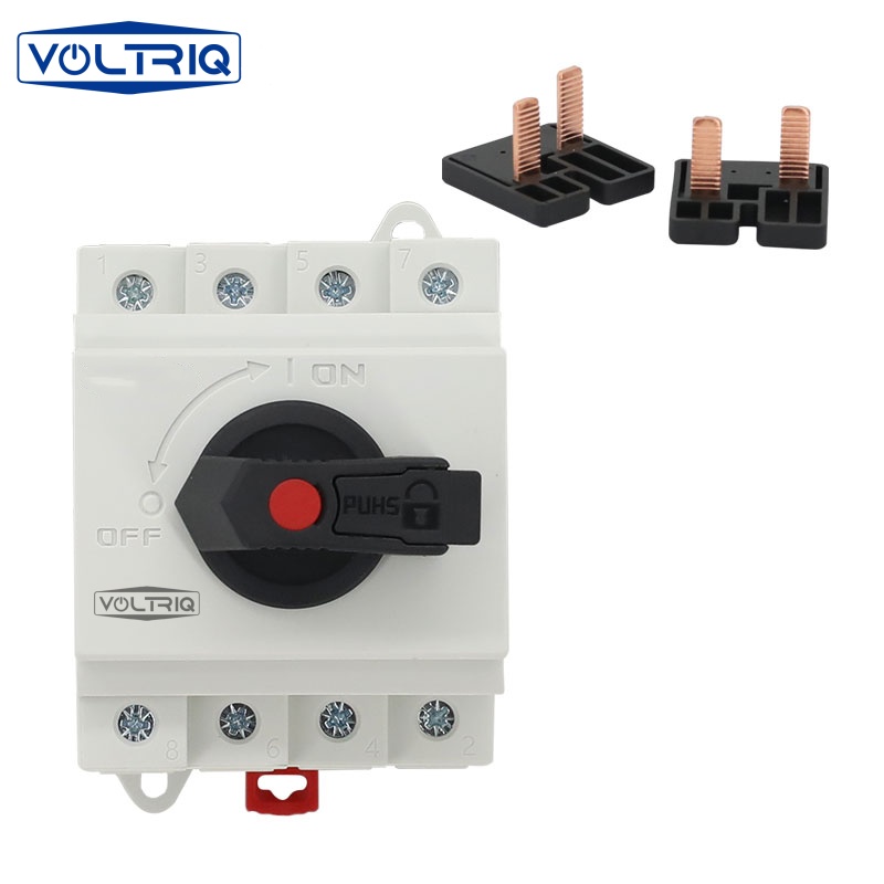 VOLTRIQ Isolator Switch 32A 1500V With Busbar