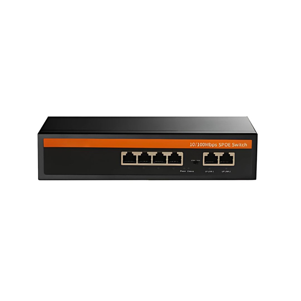 Skynex 4+2 Nonstandard POE Switch Model Nb: SKY-IP-4A