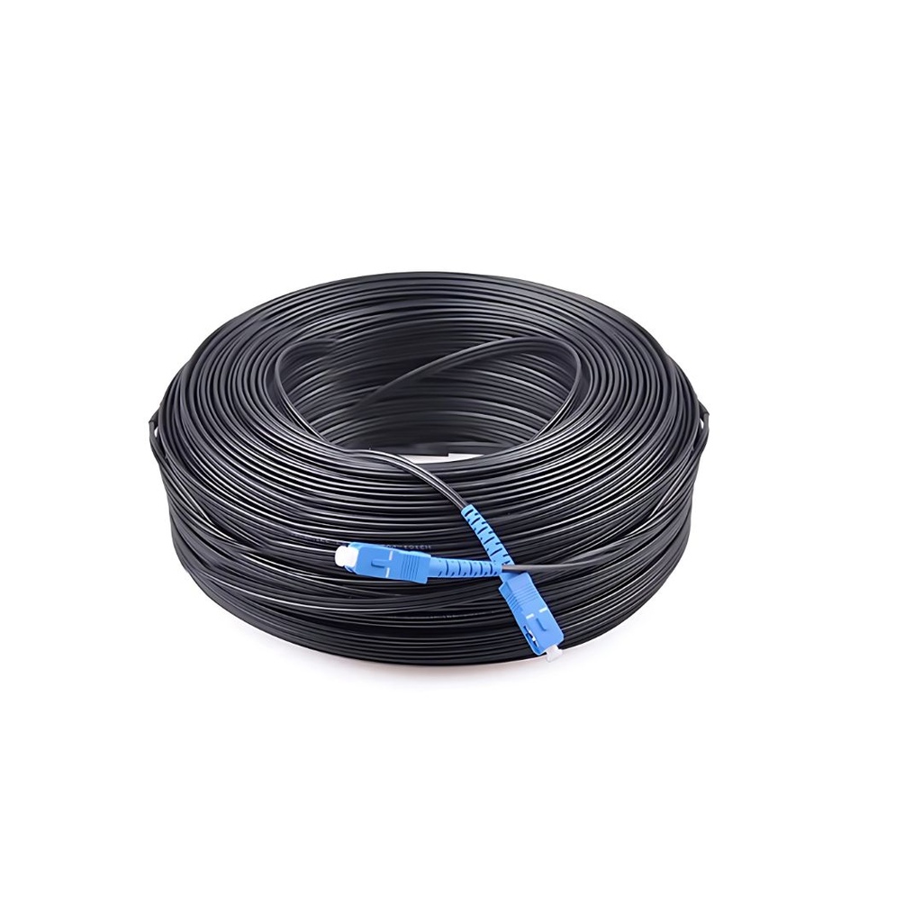 Unionfiber FTTH Fiber Drop Cable Patch Cord, SC/UPC, Outdoor 1 Core 50M