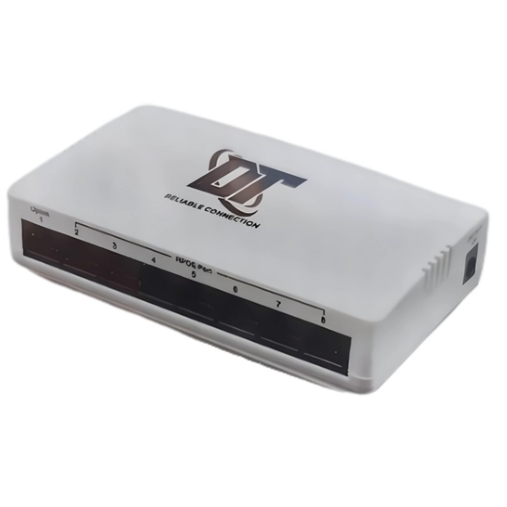 Reverse Switch 7*10/100 Mbps+ 1*1000 Mbps Uplink All in All out Model: SL08RP-1S