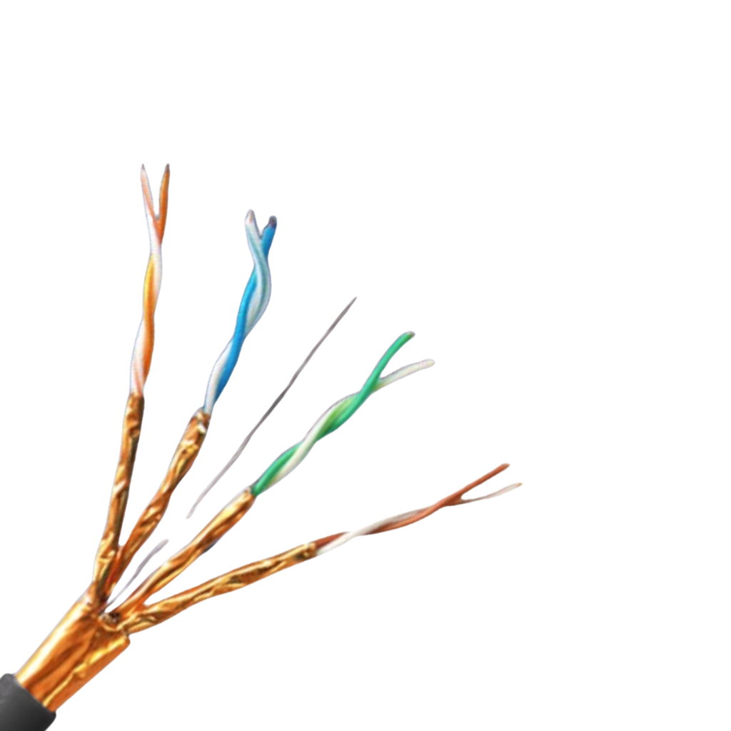 [SFTP Cat7 Outdoor] AD-Link Network SFTP Cable Double Jacket Cat7 Outdoor Roll 305M