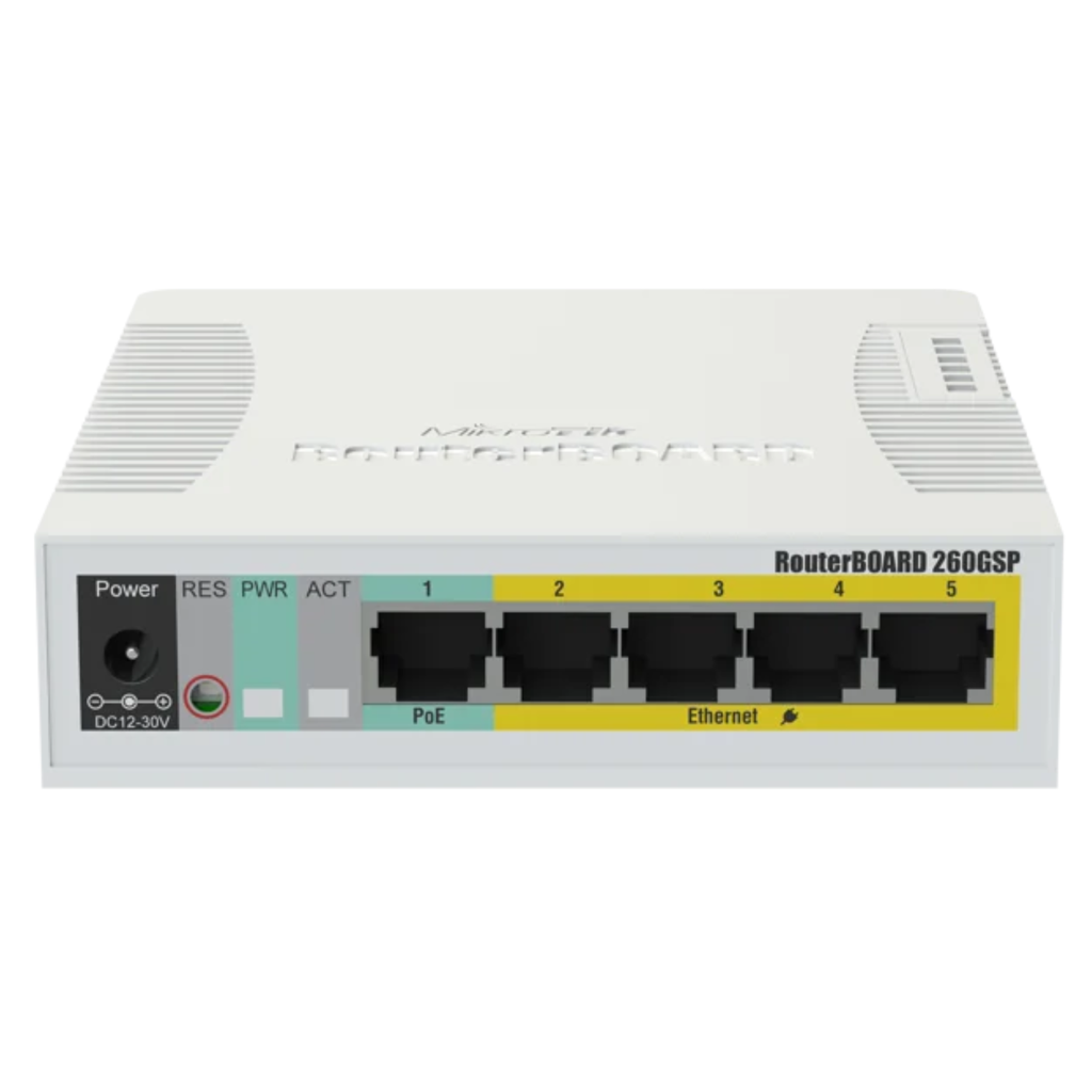 [RB260GSP] MikroTik RB260GSP CSS106-1G-4P-1S