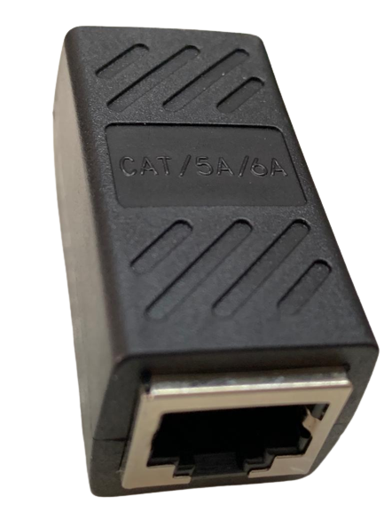 8P RJ45 Connector Female to Female with IC Work on Cat5/6/7