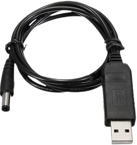 Velly Good 5V TO 9V DC cable DC 5.5*2.5MM Length: 1m