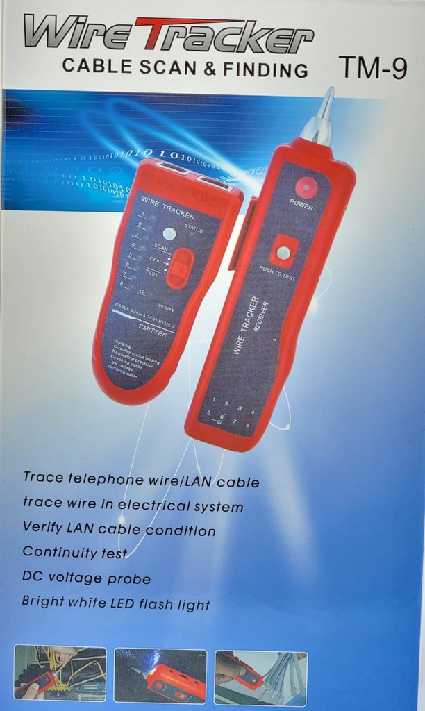 Wire Tracker CABLE SCAN & FINDING TM-9