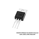 Mosfet IRFB4110 TO-220AB N-Channel 100V, 180A, 370W, Rds 0,045OHM