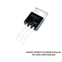 Mosfet IRFB3077 TO-220AB N-Channel 75V, 210A, 370W, Rds 0,033 OHM