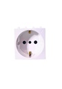 Schuko socket outlet Shuttered - 2 Modules - 43B090TS