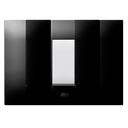 Moulded front plate Black - 1 Module - 43BP01NAL
