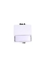 Push Button With Window For Lable - 2 Modules - 43B088