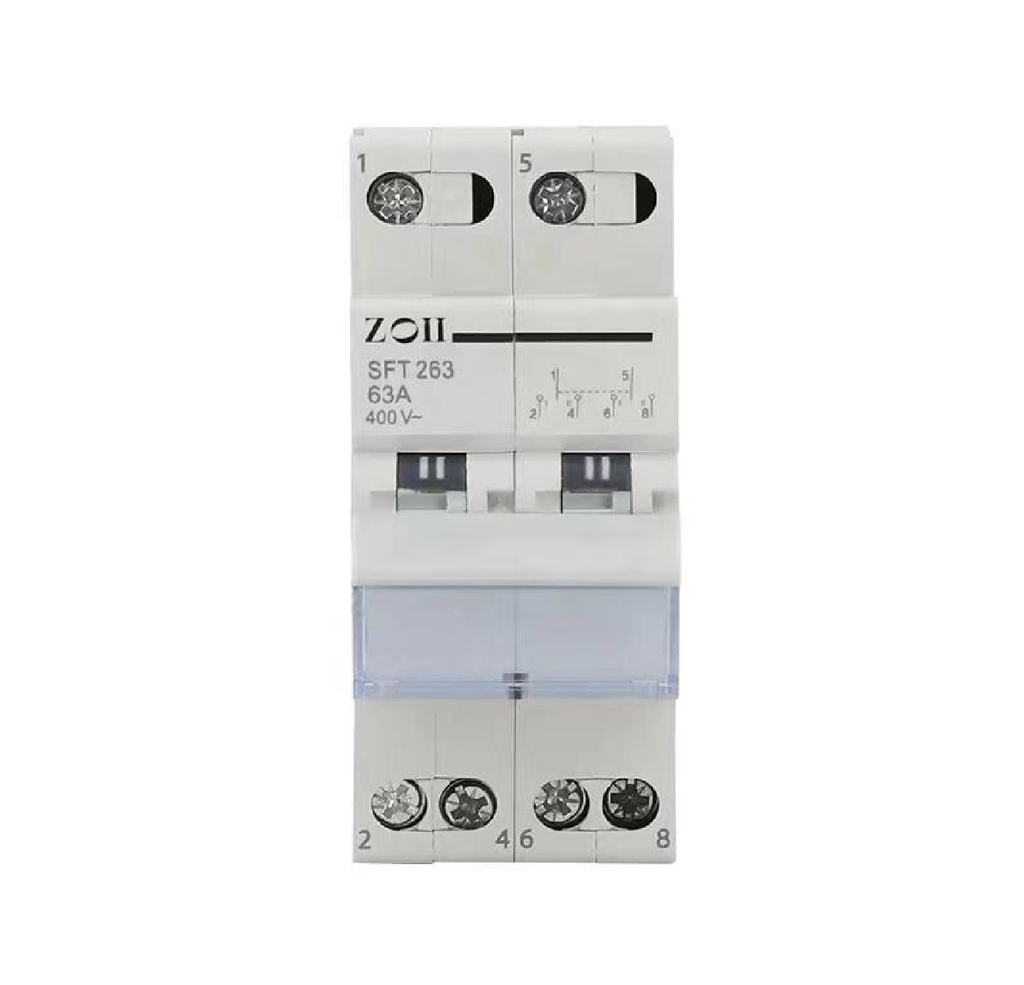 ZOII Change Over Switch 2 Pole 63A Coppler