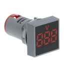 Ninuo Indicator Voltmeter AD101-22VMS AC20-500V Red