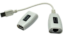 USB RJ45 Extender 50M White