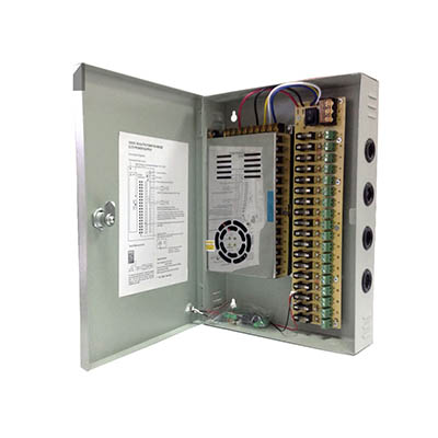 Power Supply 12V-20A 18CH With AC socket