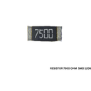 Resistor 7500 SMD 1206 ®