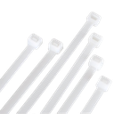 D-T Nylon Cable Tie A-4*300 Actual Size: 3.5*300mm White 100pcs/Bag